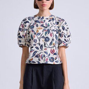 Apiece Apart Printed Lino Top